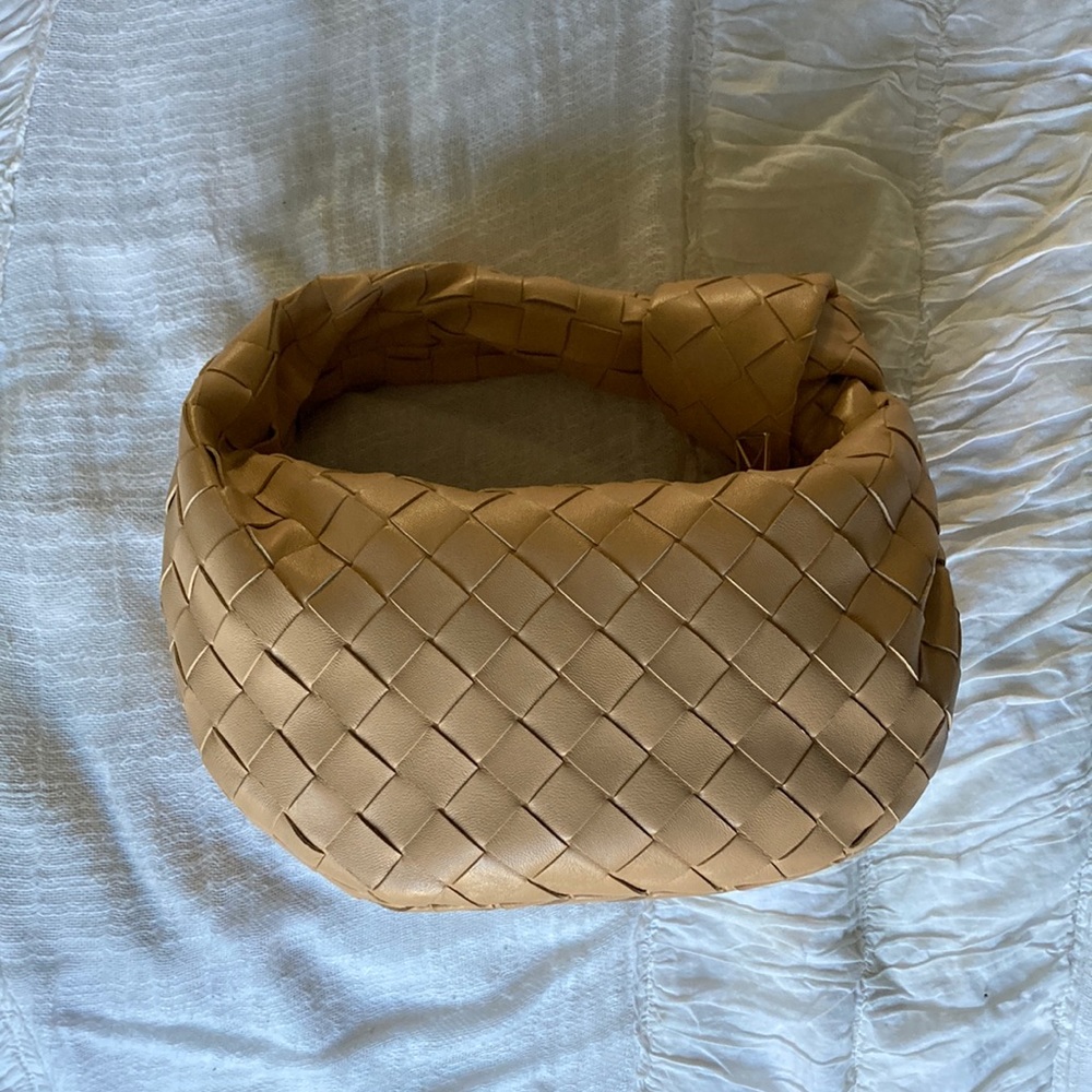 Bottega Veneta Mini Jodie in Almond